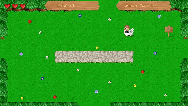 Chicken with Chainguns