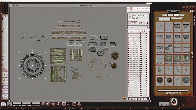 Fantasy Grounds - FG Haunted Places Map Pack