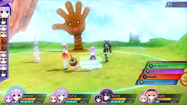 Hyperdimension Neptunia Re;Birth3 Giant Island