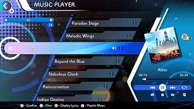 GUNVOLT RECORDS Cychronicle Song Pack 6 Lumen & Luxia: ♪Nebulous Clock ♪Iolite ♪Paradox Stage ♪Afsān