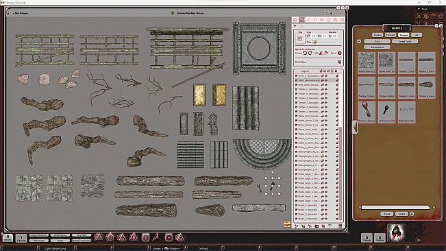 Fantasy Grounds - FG Haunted Interiors Map Pack