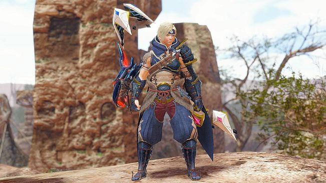 Monster Hunter Rise - "Lost Code: Telth" Hunter layered weapon (Insect Glaive)