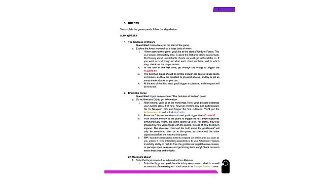 Tessa's Treasure: Guide