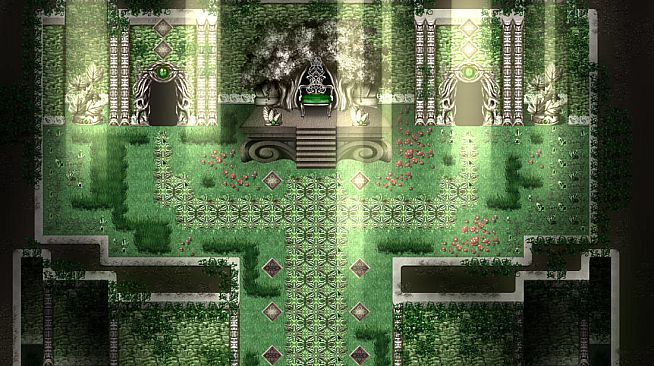 RPG Maker MZ - KR Elemental Dungeon Tileset - Celestial Flora Ice Time
