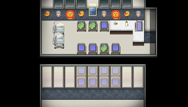 RPG Maker MZ - KR Modern Hospital Tileset