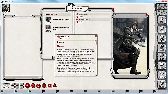 Fantasy Grounds - D&D Rogue Class Pack