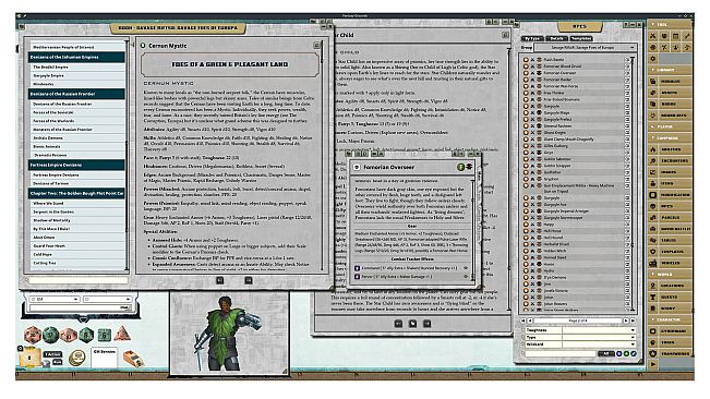 Fantasy Grounds - Rifts for Savage Worlds: Savage Foes of Europa