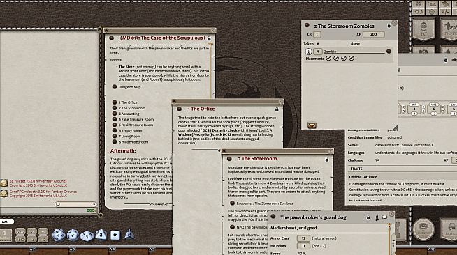 Fantasy Grounds - Mini-Dungeon #013: The Case of the Scrupulous Pawnbroker (5E)