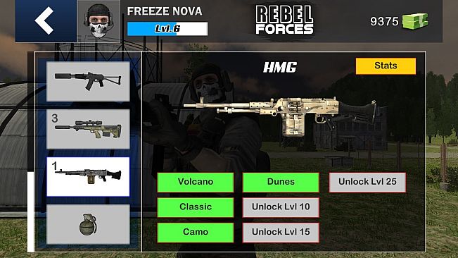 Rebel Forces - Skins