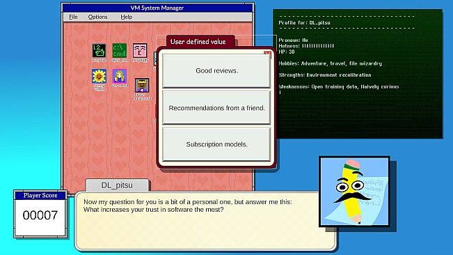 Ransomware Dating Sim