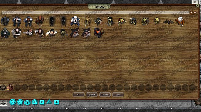 Fantasy Grounds - Darkwoulfe's Token Pack Volume 12