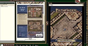 Fantasy Grounds - Pathfinder RPG - Pathfinder Flip-Mat: Boarding School