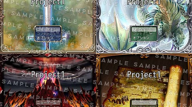 RPG Maker MZ - Krachware User Interface Material FANTASY