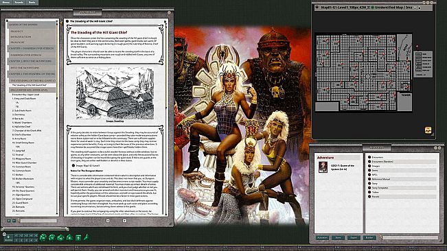 Fantasy Grounds - D&D Classics: Queen of the Spiders (GDQ1-7)