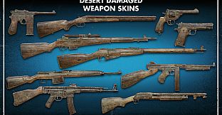 Desert Damaged Weapon Skins