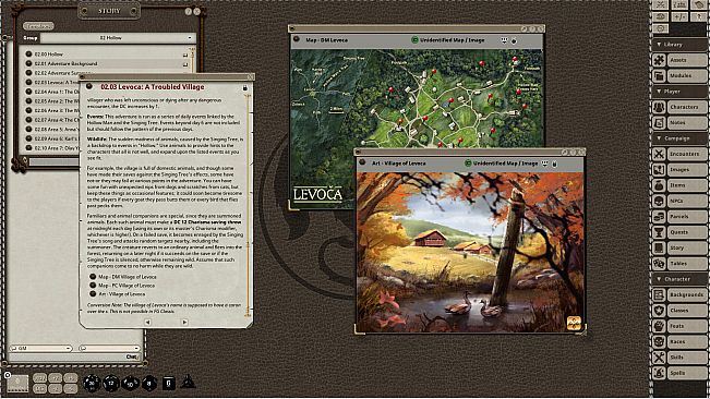 Fantasy Grounds - The Old Margreve - Player's Guide
