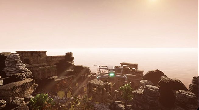 VR Military Reporter in Middle East (with tanks & helicopters)