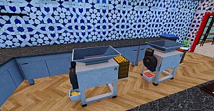 Pizza Restaurant Together - Vegetable Cutting Machine