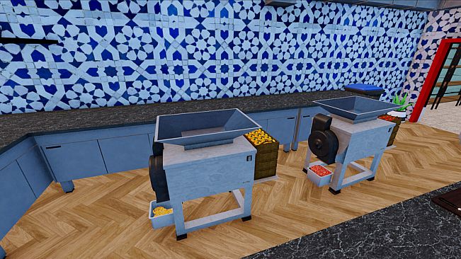 Pizza Restaurant Together - Vegetable Cutting Machine