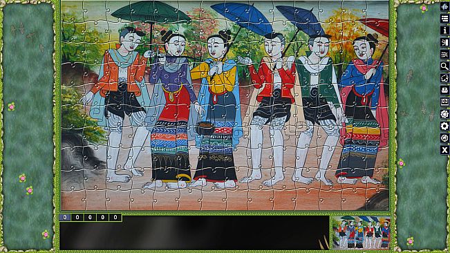 Pixel Puzzles Illustrations & Anime - Jigsaw Pack: Thai Paintings