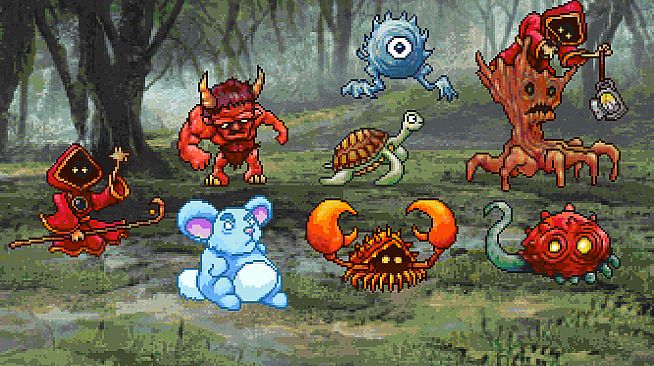 RPG Maker MZ - Tyler Warren RPG Battlers - 10th - Little Monsters and Robots 1