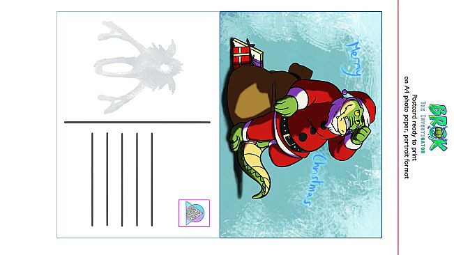 BROK - Natal Tail, A New Christmas - Support the devs + Postcards