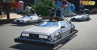 Planet Coaster - Back to the Future Time Machine Construction Kit