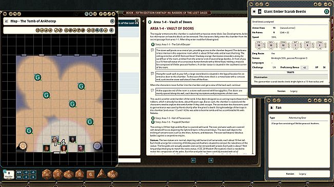 Fantasy Grounds - Fifth Edition Fantasy #6: Raiders of the Lost Oasis