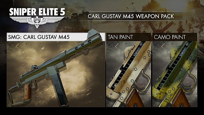 Sniper Elite 5: Trench Warfare Weapon Pack