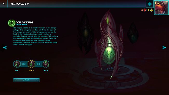 Awesomenauts Droppod - Plague Needle