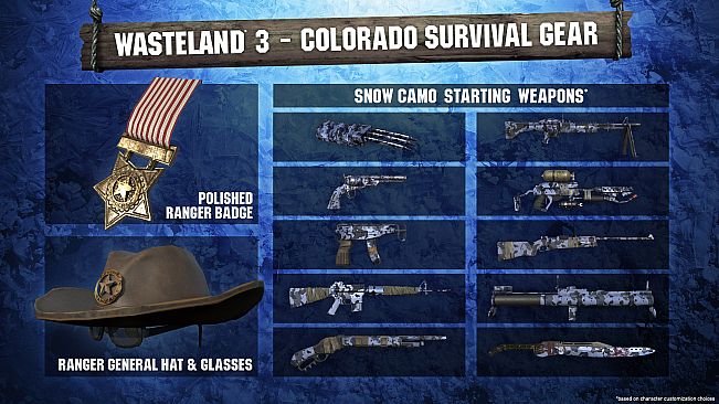 Wasteland 3 Colorado Survival Gear