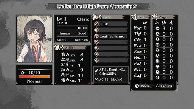 Labyrinth of Zangetsu - AKIBA'S TRIP Avatars