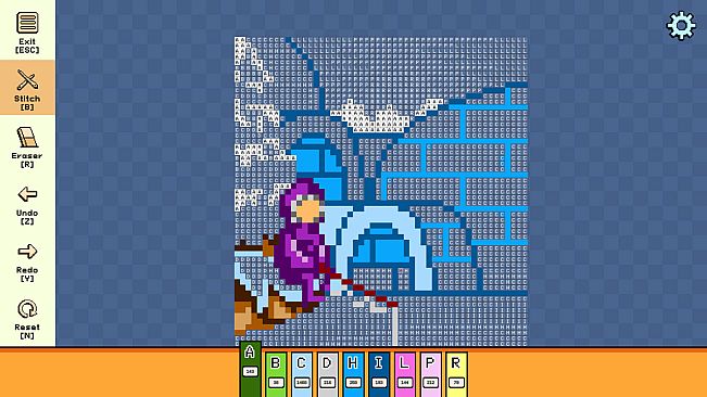 Pixel Cross Stitch - Winter Pack 3