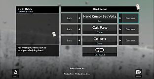 D4: Hand Cursor Set　Vol.1