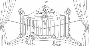 100 Cats Lost in Circus Escape Find & Color