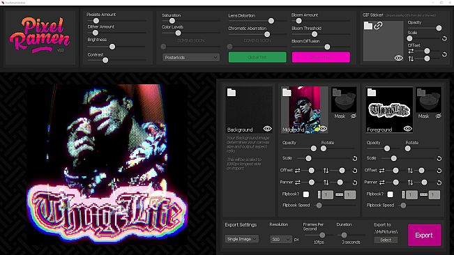 Pixel Ramen - Easy Pixel Art and Pixel GIF Creator