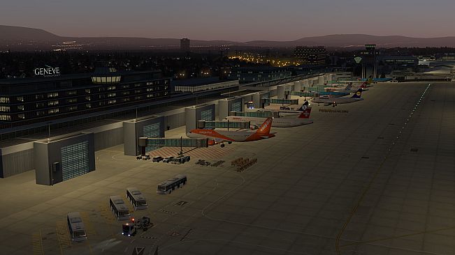X-Plane 11 - Add-on: Aerosoft - Airport Genf