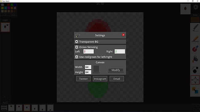 Retro Sketch - Pixel Art & Animation