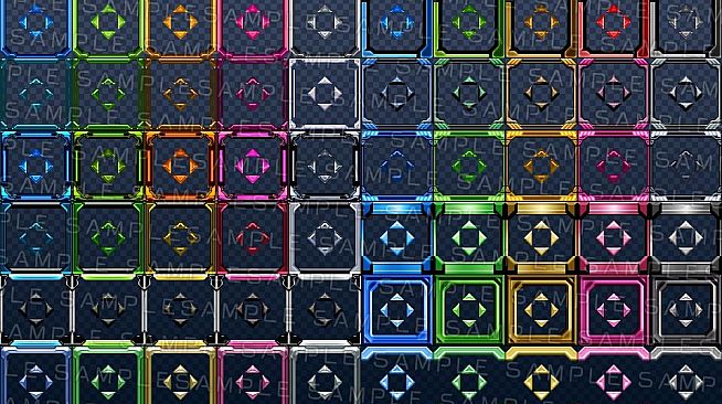 RPG Maker MZ - Krachware User Interface Material CYBER