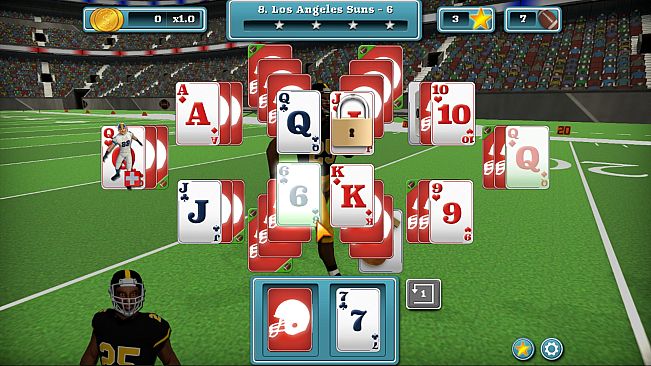 Touch Down Football Solitaire