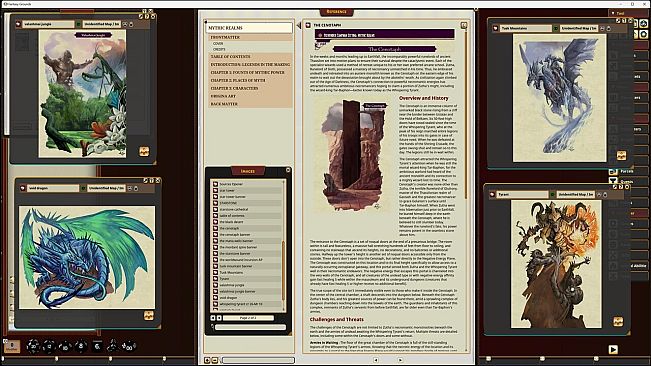 Fantasy Grounds - Pathfinder RPG - Campaign Setting: Mythic Realms