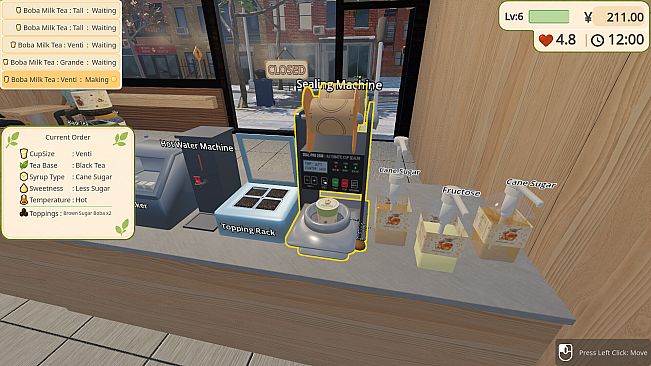 My Boba Shop Simulator
