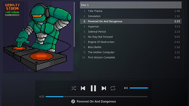 Gravity Storm - First Mission Soundtrack
