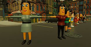 Toon comic characters for clip maker