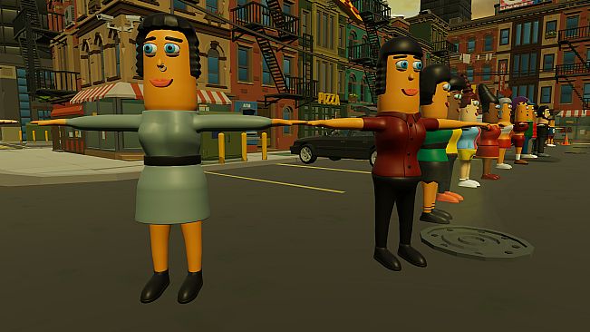 Toon comic characters for clip maker