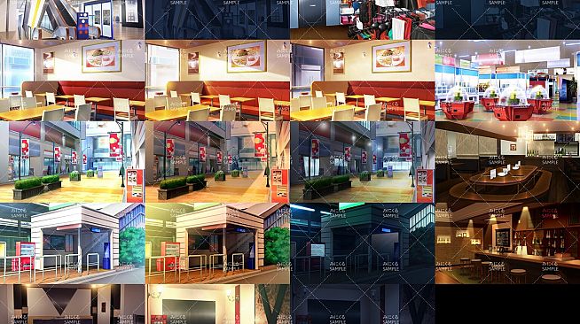 RPG Maker MZ - Minikle Backgrounds Bundle Cityscape part01