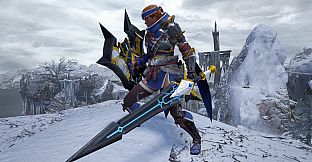 Monster Hunter Rise - "Lost Code: Sara" Hunter layered weapon (Charge Blade)