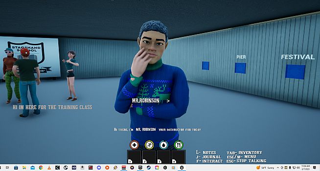 Stagehand Survival Simulator