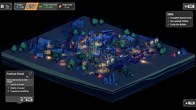 A Festival Management Roguelite