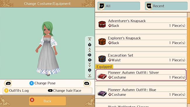 Pioneer Autumn Outfits - WorldNeverland - Daily Life in the Elnea Kingdom - Another Life Adventure